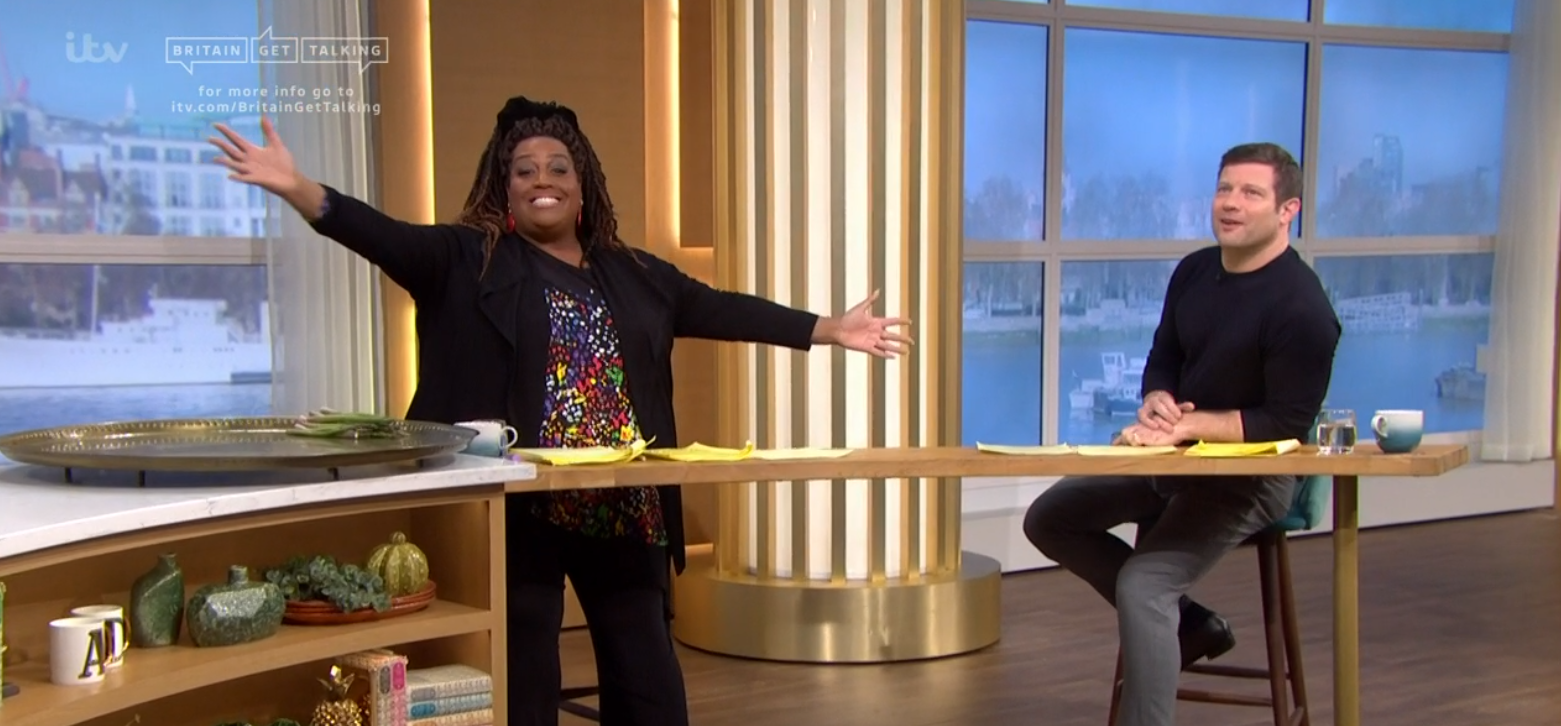 Alison Hammond and Dermot O'Leary on This morning