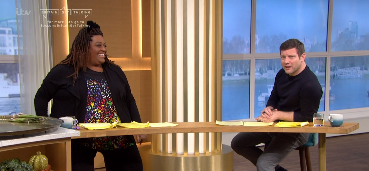 Alison Hammond and Dermot O'Leary on This morning