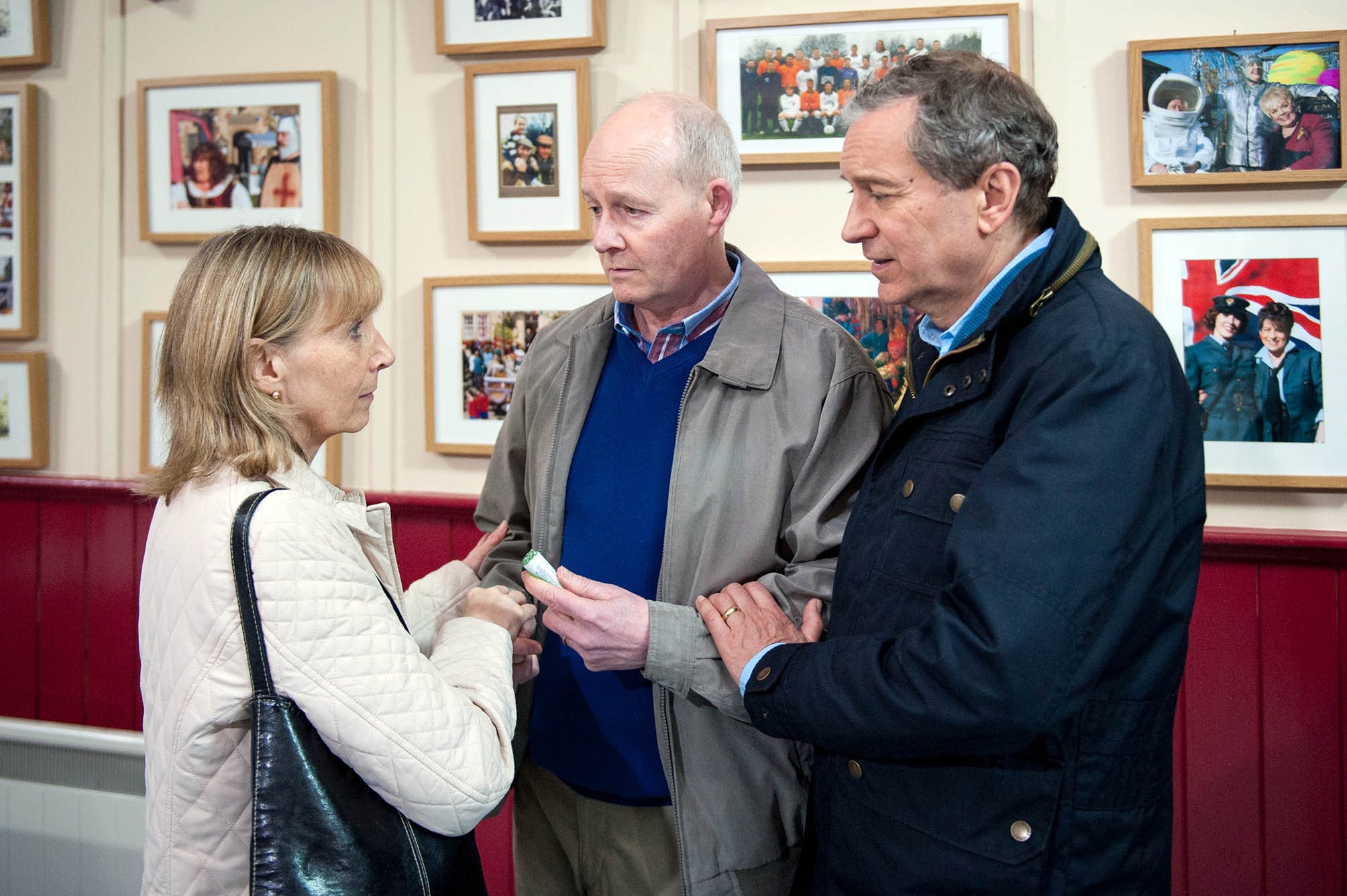 Patricia played Emily in Emmerdale 