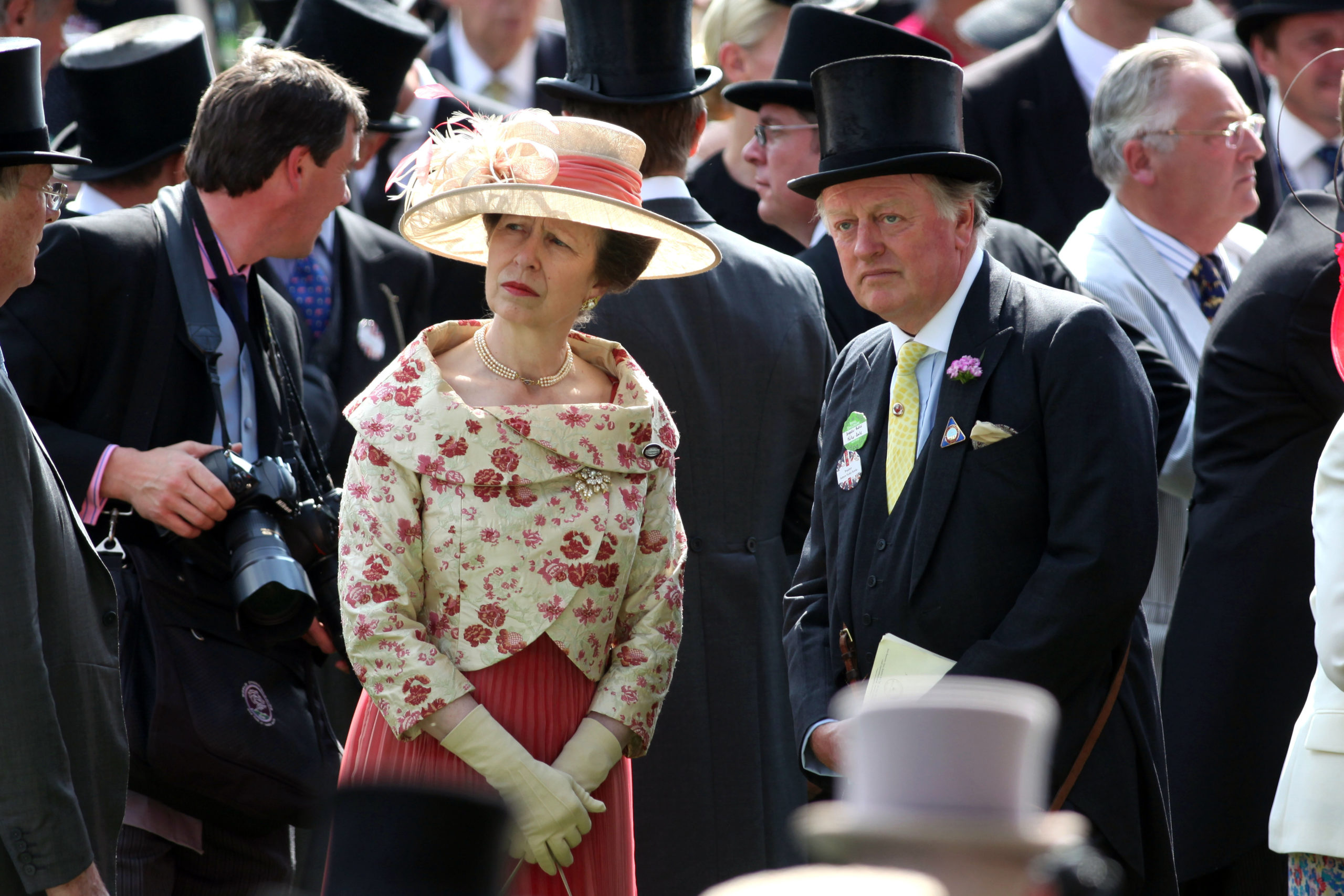 Andrew Parker Bowles and Princess Anne