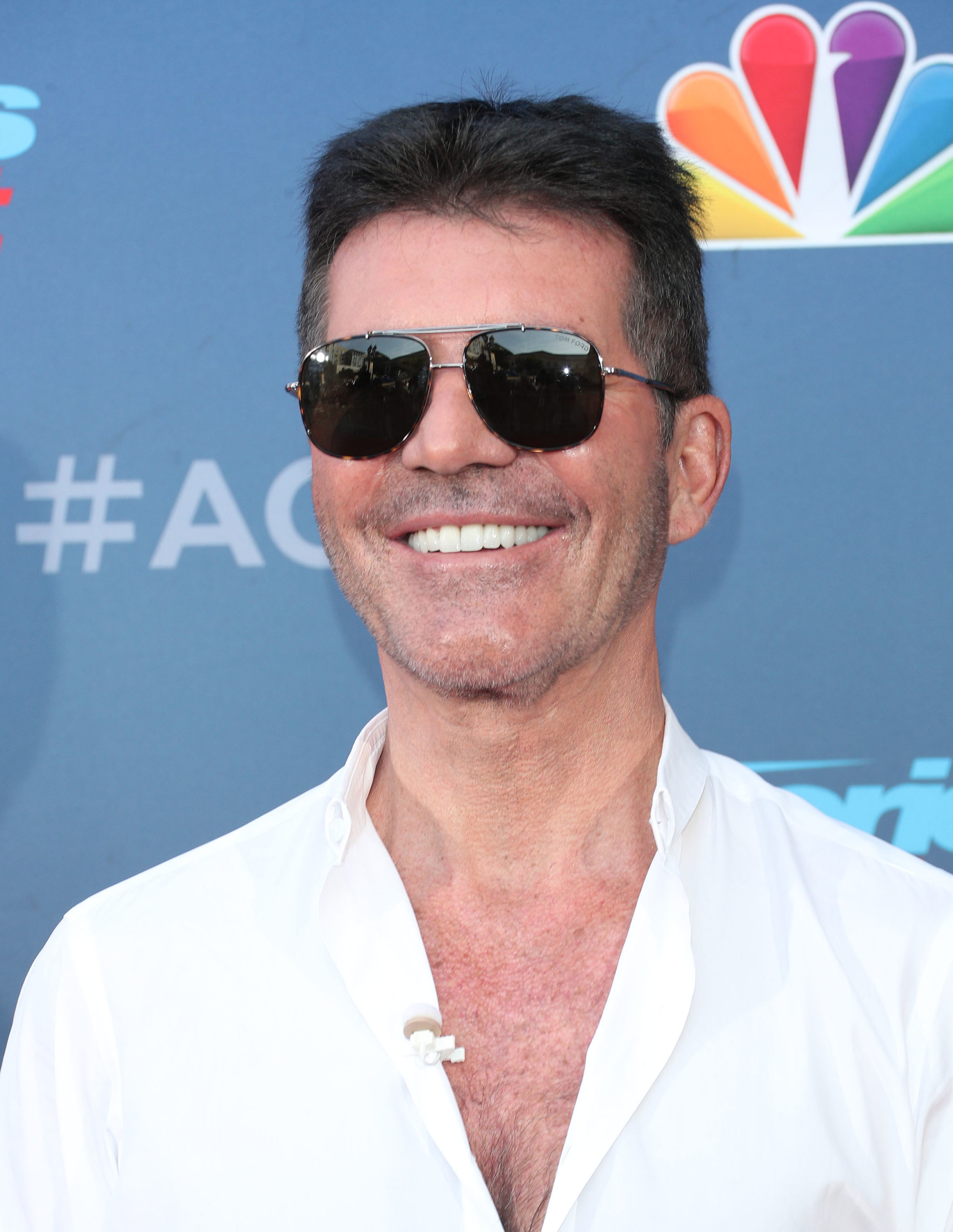 Simon Cowell on the red carpet
