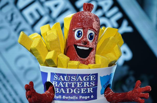 Masked Singer sausage 