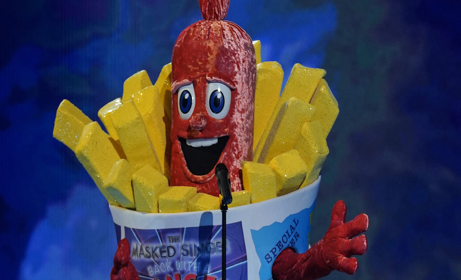 Who is Sausage on Masked Singer UK