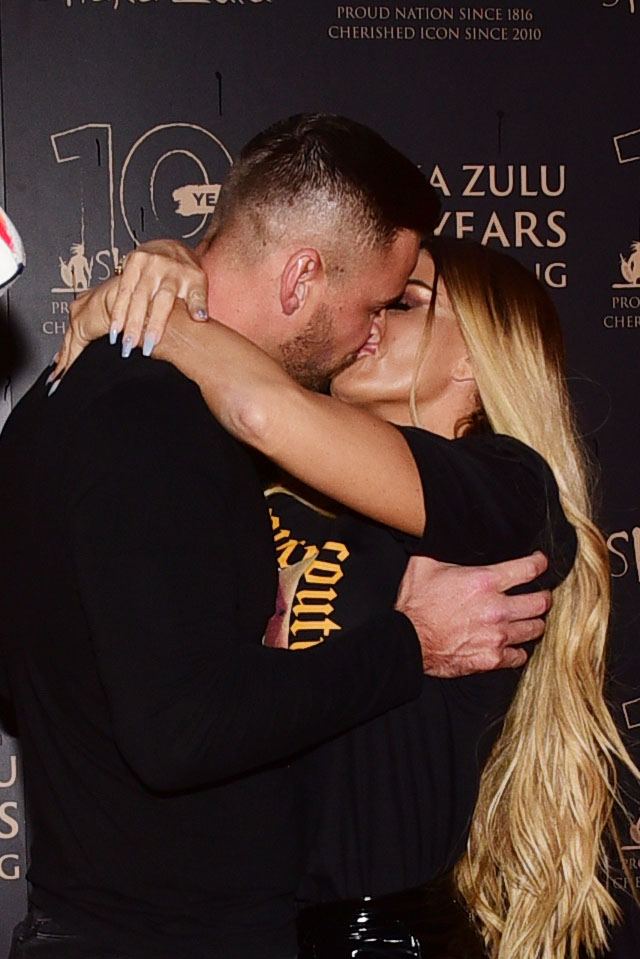 Katie Price and Carl Woods