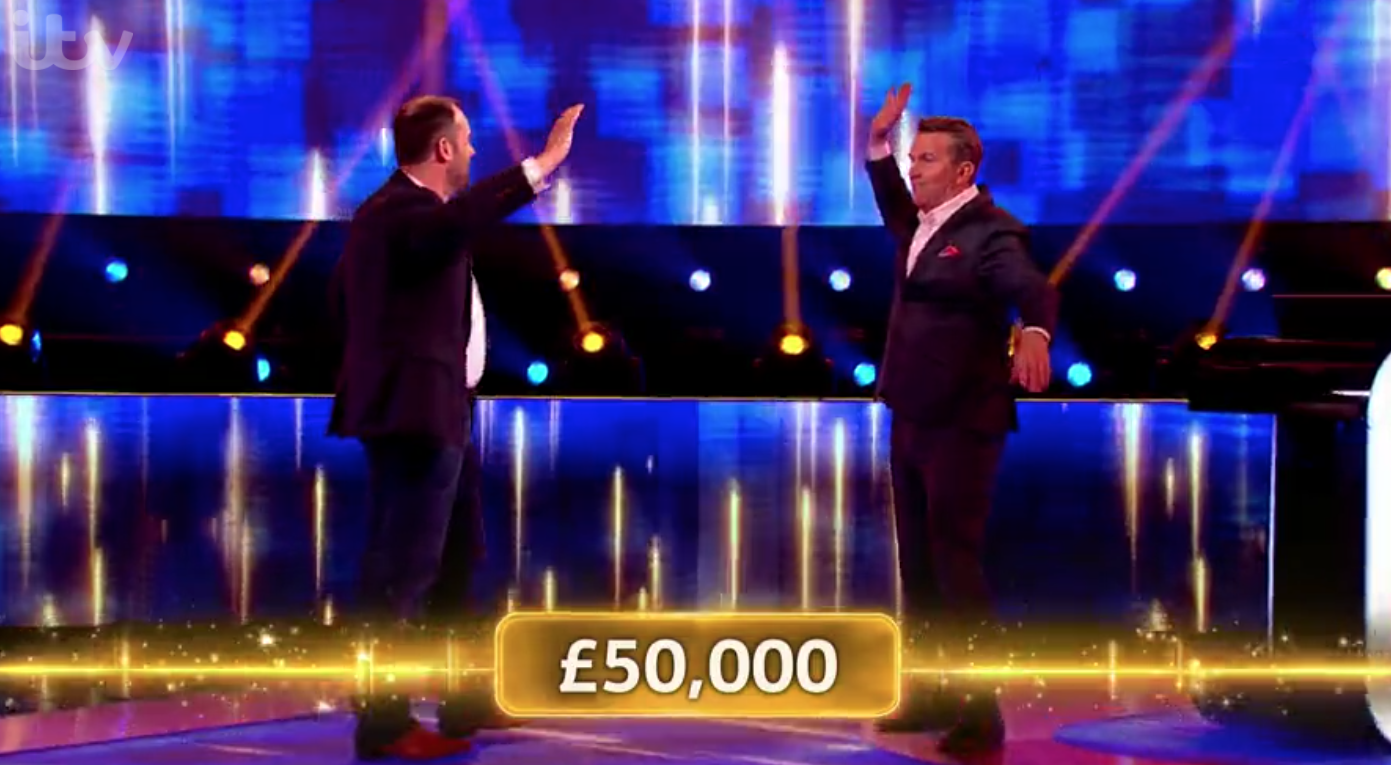 Michael took on four Chasers (Credit: ITV)