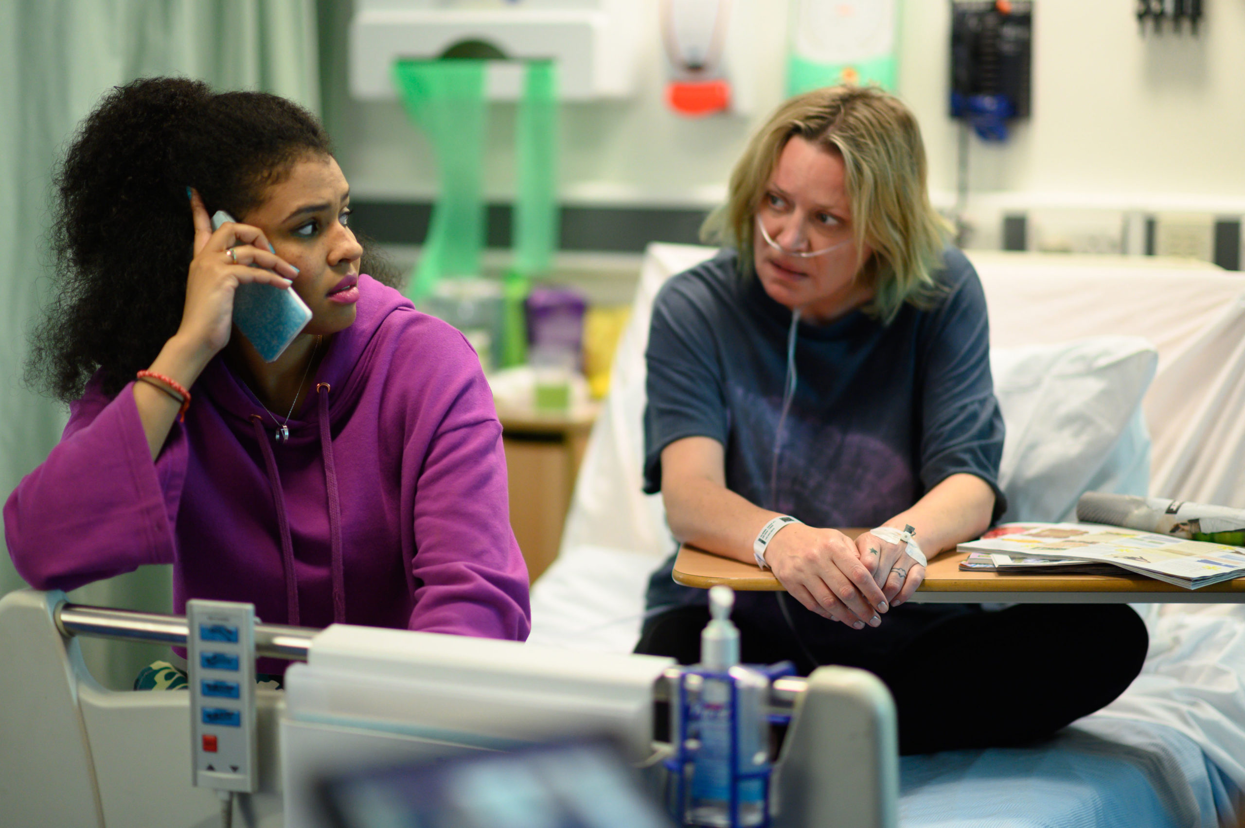 Laurie Brett as Izzy in Traces (Credit: BBC One)