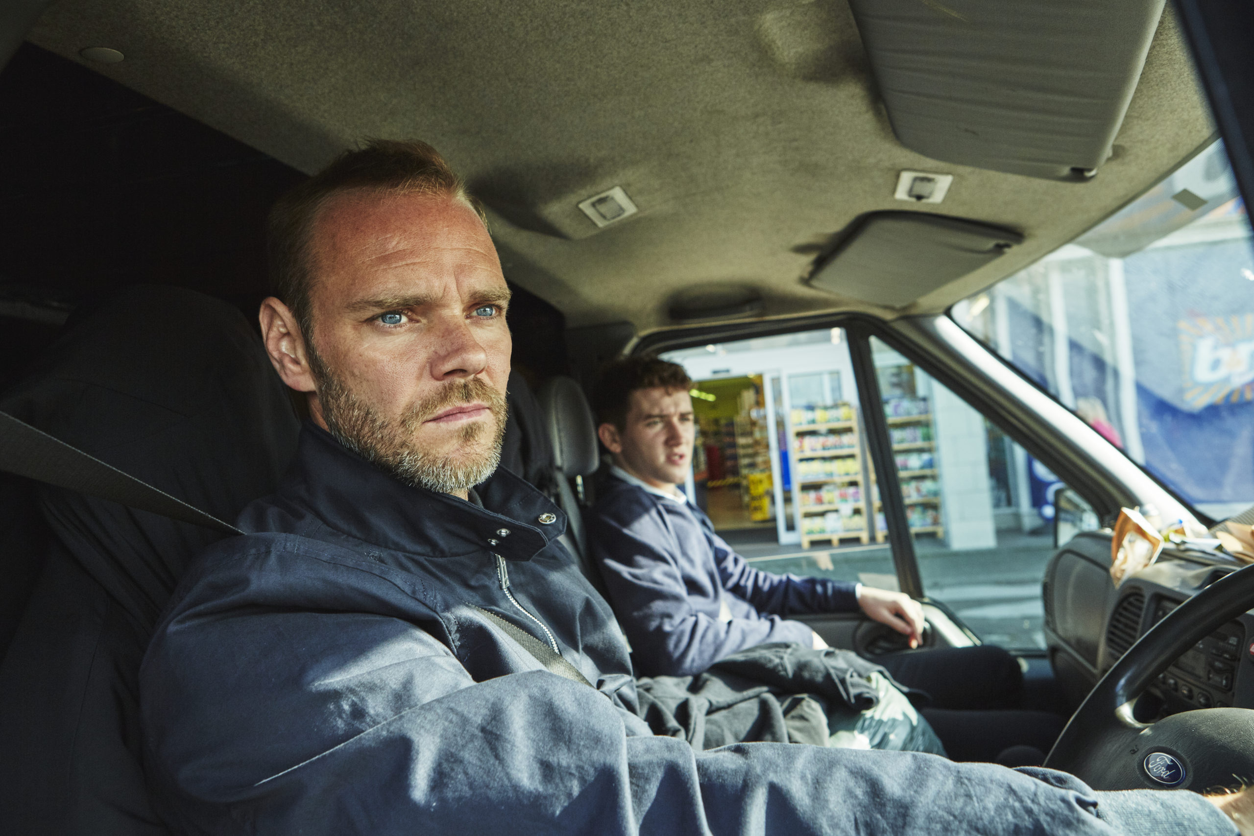 Joe Absolom portrays Andy Warren in The Bay on ITV1