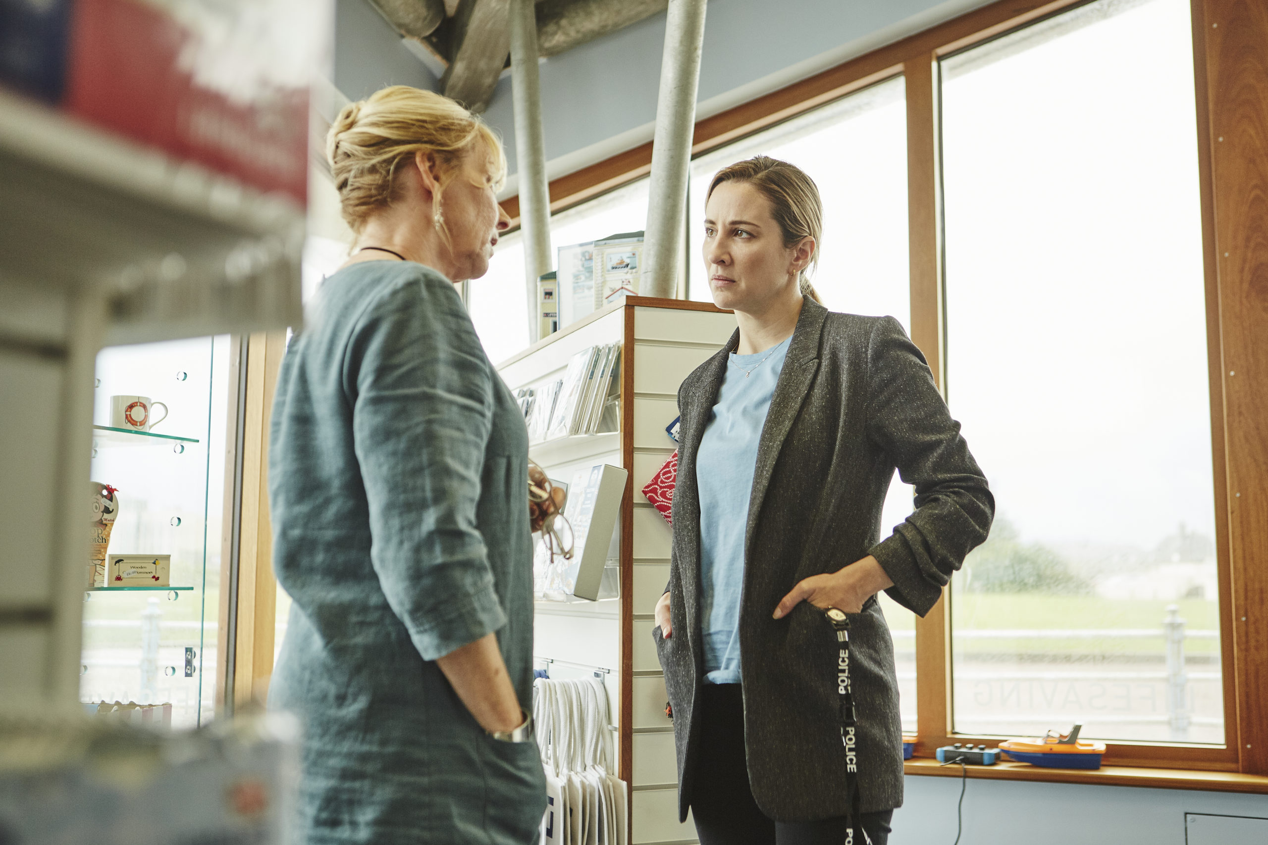 Lisa Armstrong and her mum Penny in The Bay