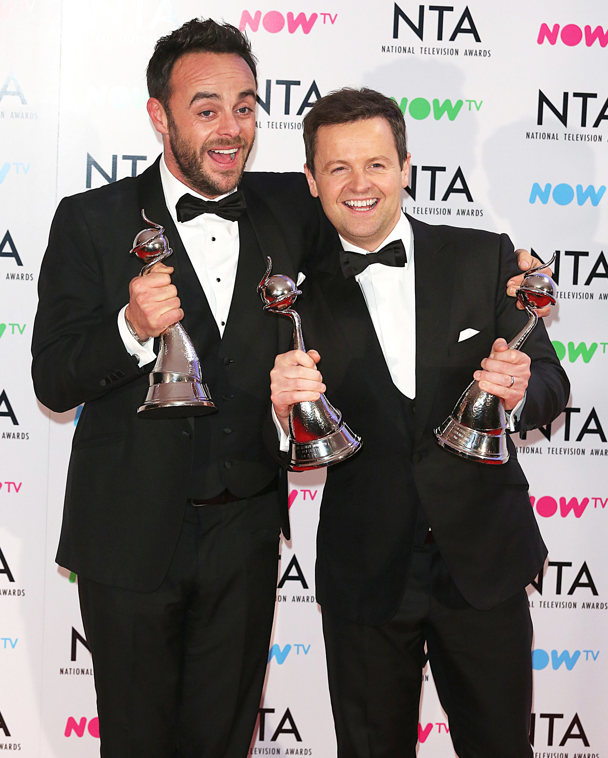 Ant and Dec at an event. when does saturday night takeaway start