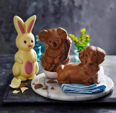 sausage dog Easter egg