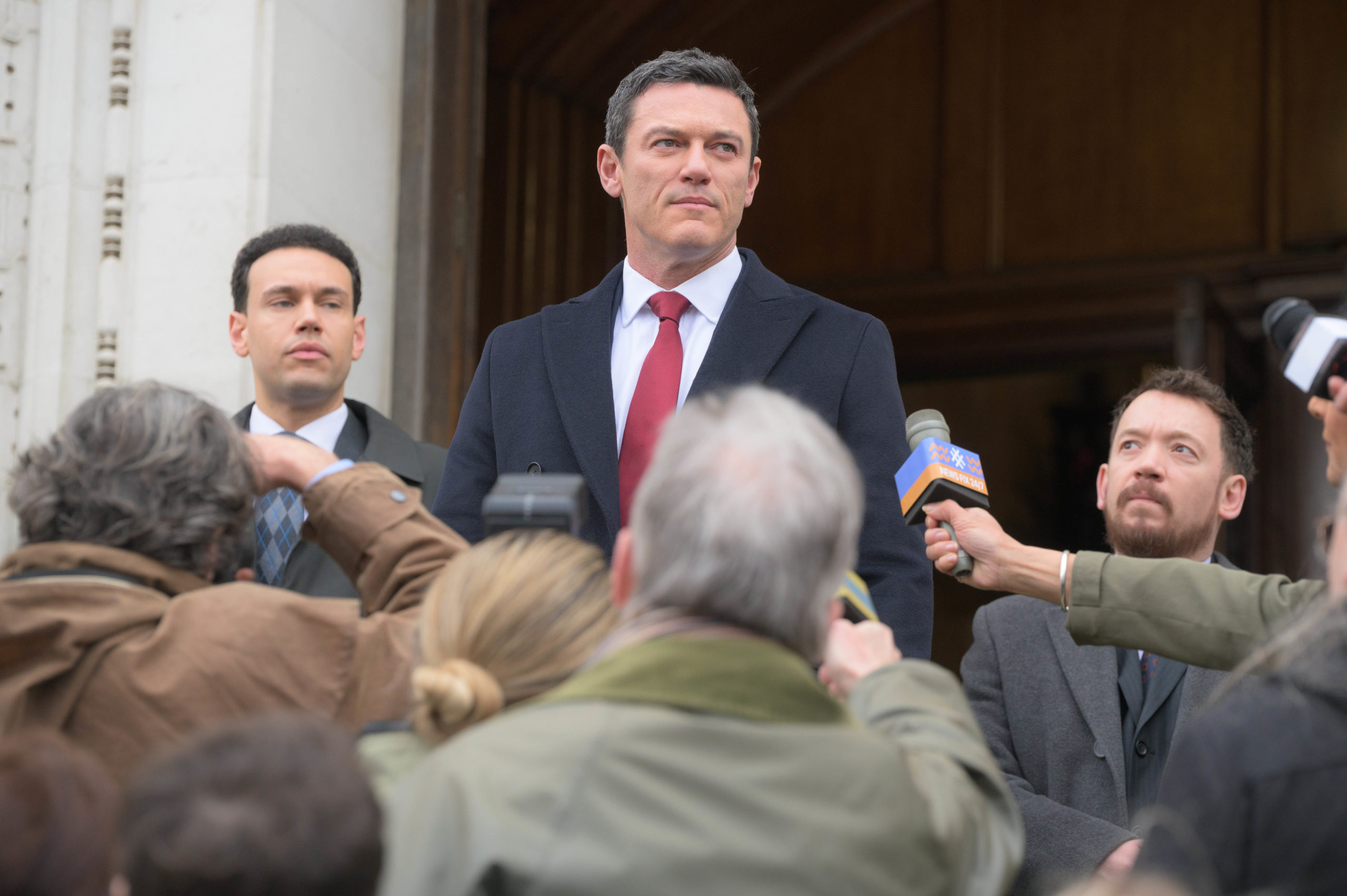 Luke Evans in The Pembrokeshire Murders on ITV