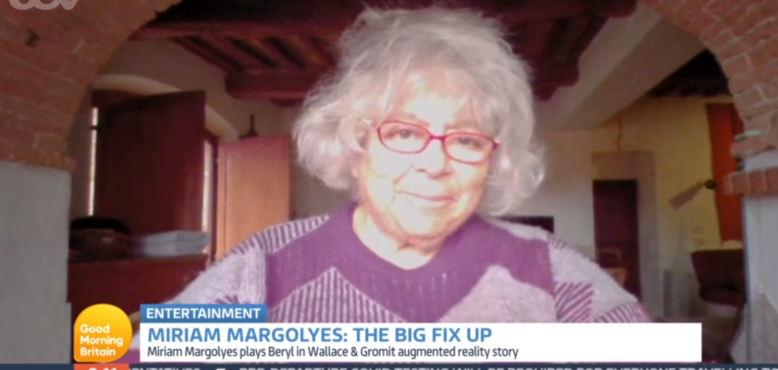 Miriam Margolyes on GMB
