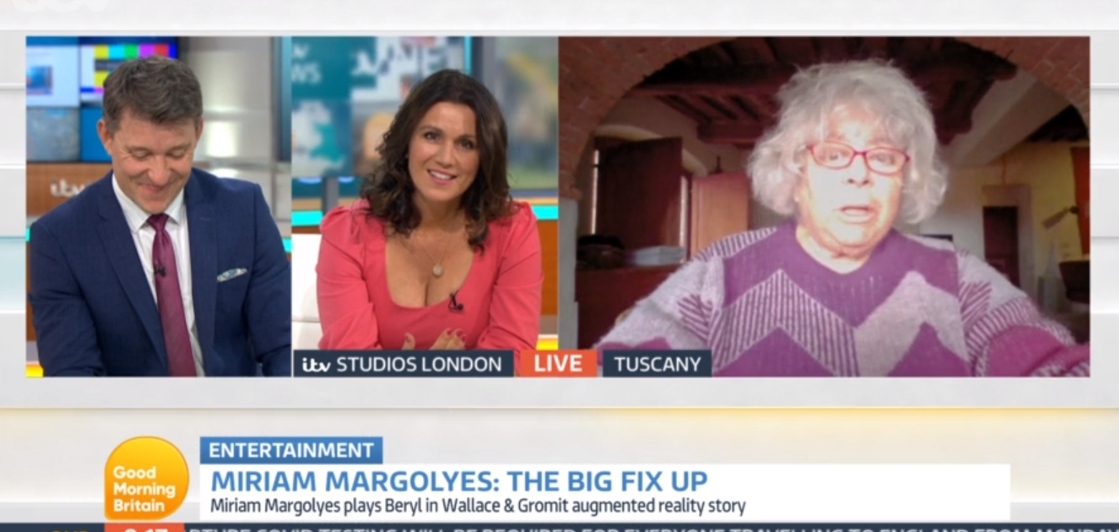Miriam Margolyes on GMB