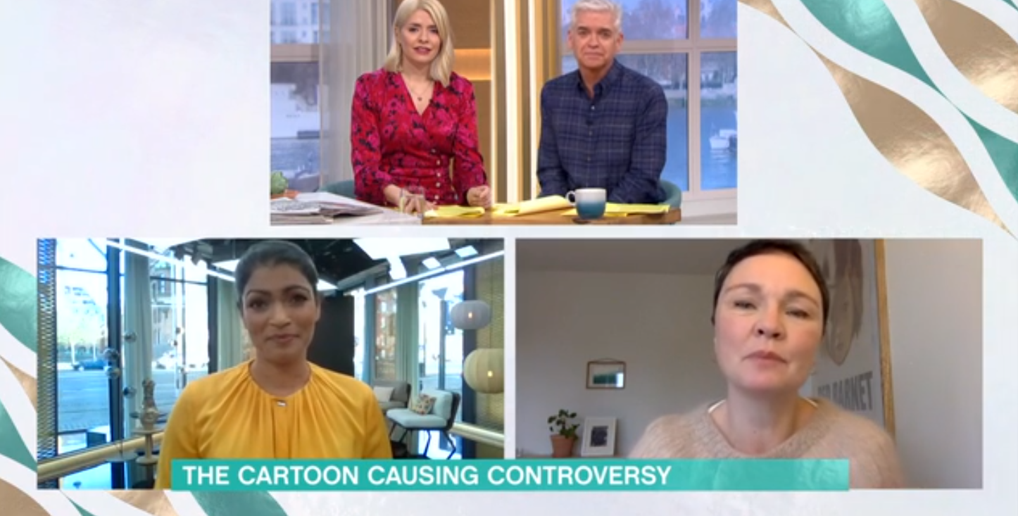 This Morning cartoon discussion