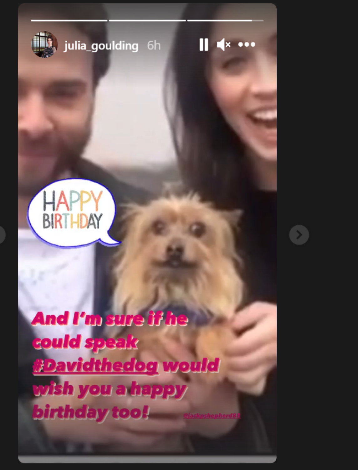 David the dog Coronation Street