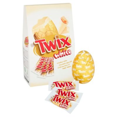 white twix Easter egg