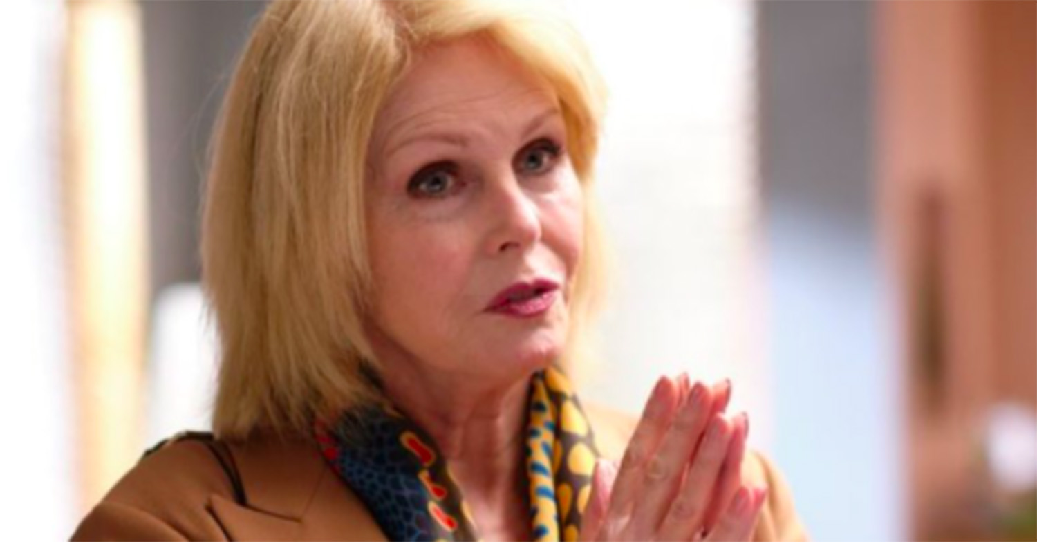 joanna lumley in the ITV show