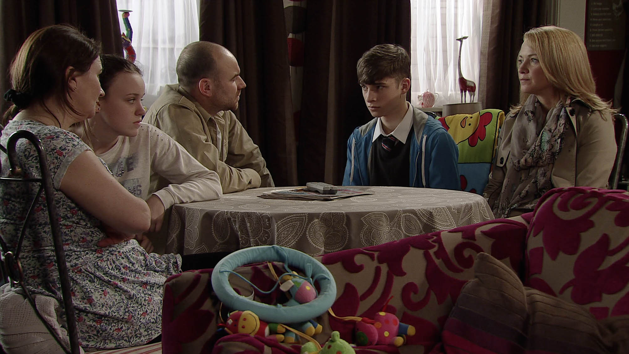 Jackson eventually admitted he is Miley's father in Coronation Street