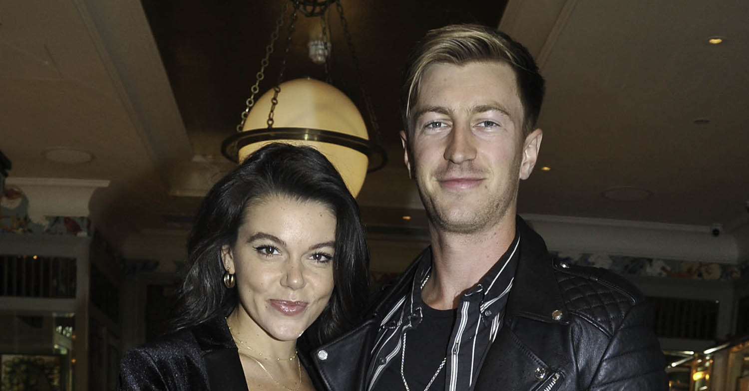 Faye Brooks with new boyfriend joe davies