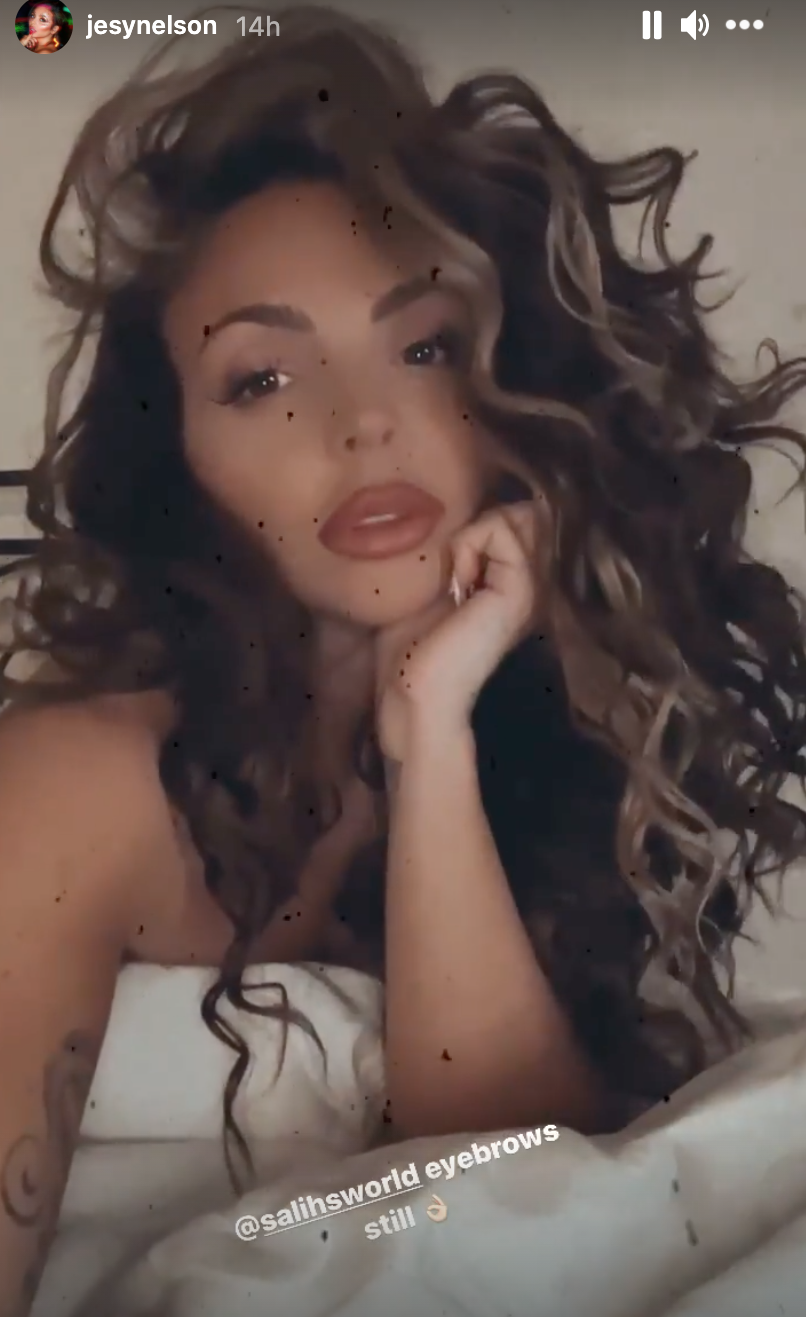 Jesy Nelson asks fans for TV advice on social media