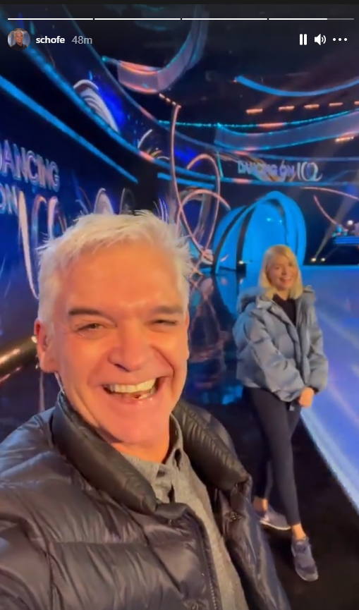 Phillip Schofield Dancing On Ice