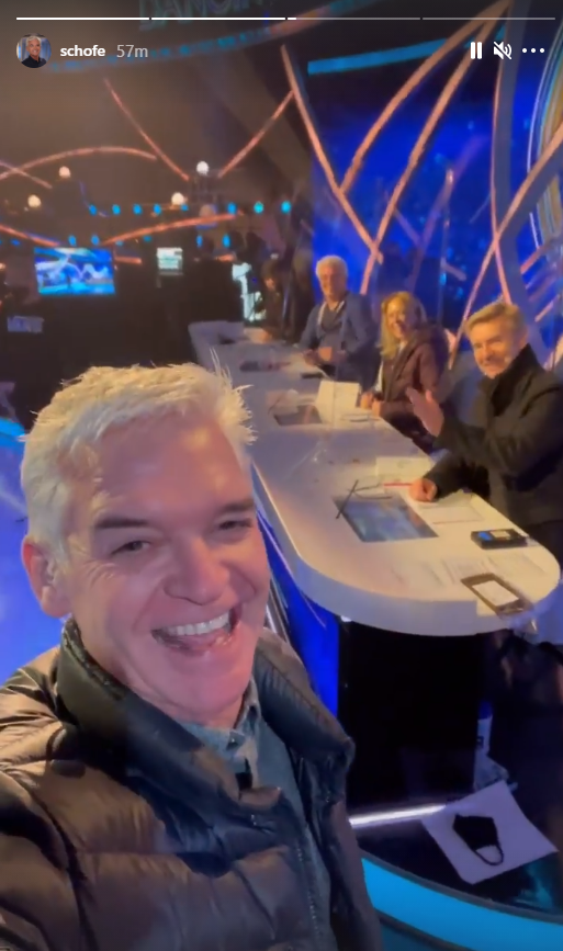 Dancing On Ice Phillip Schofield