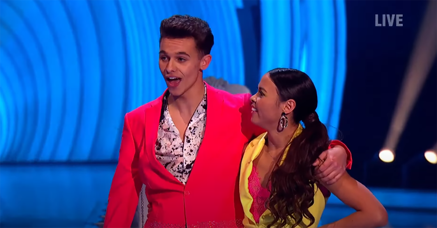 Joe-Warren Plant on Dancing ON Ice