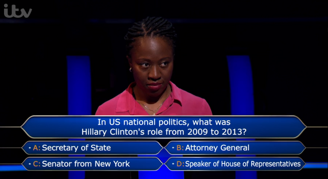 contestant Ronke Fadipe