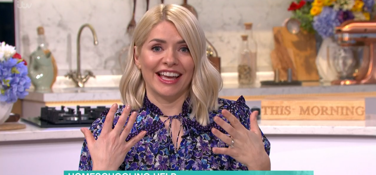Holly Willoughby on This Morning