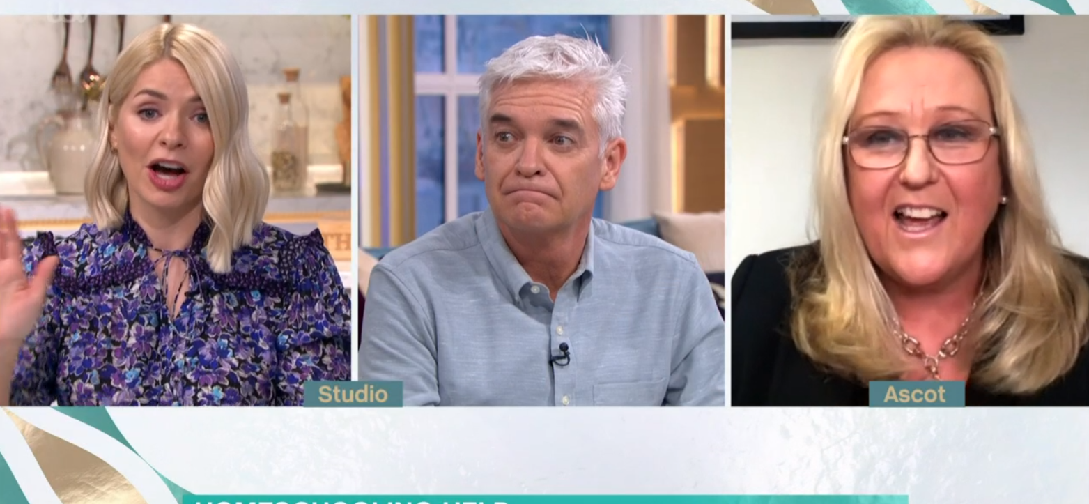 Holly Willoughby on This Morning
