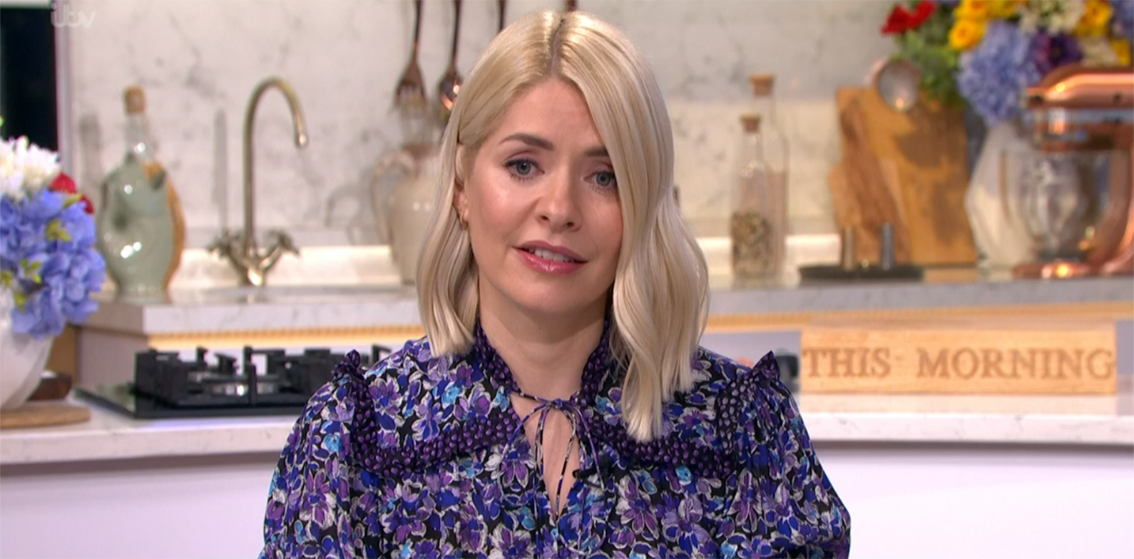 Holly Willoughby on This Morning