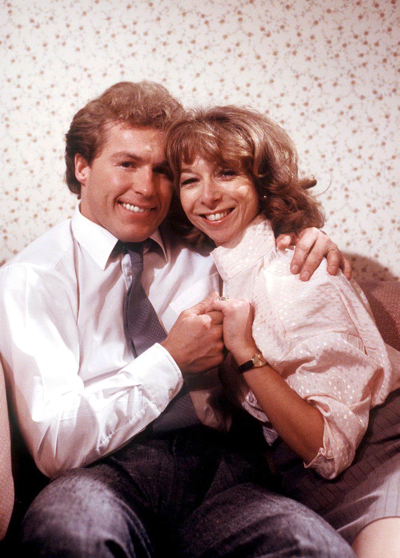 Gail and her first husband Brian in Coronation Street How long have the Platts been on Coronation Street? 