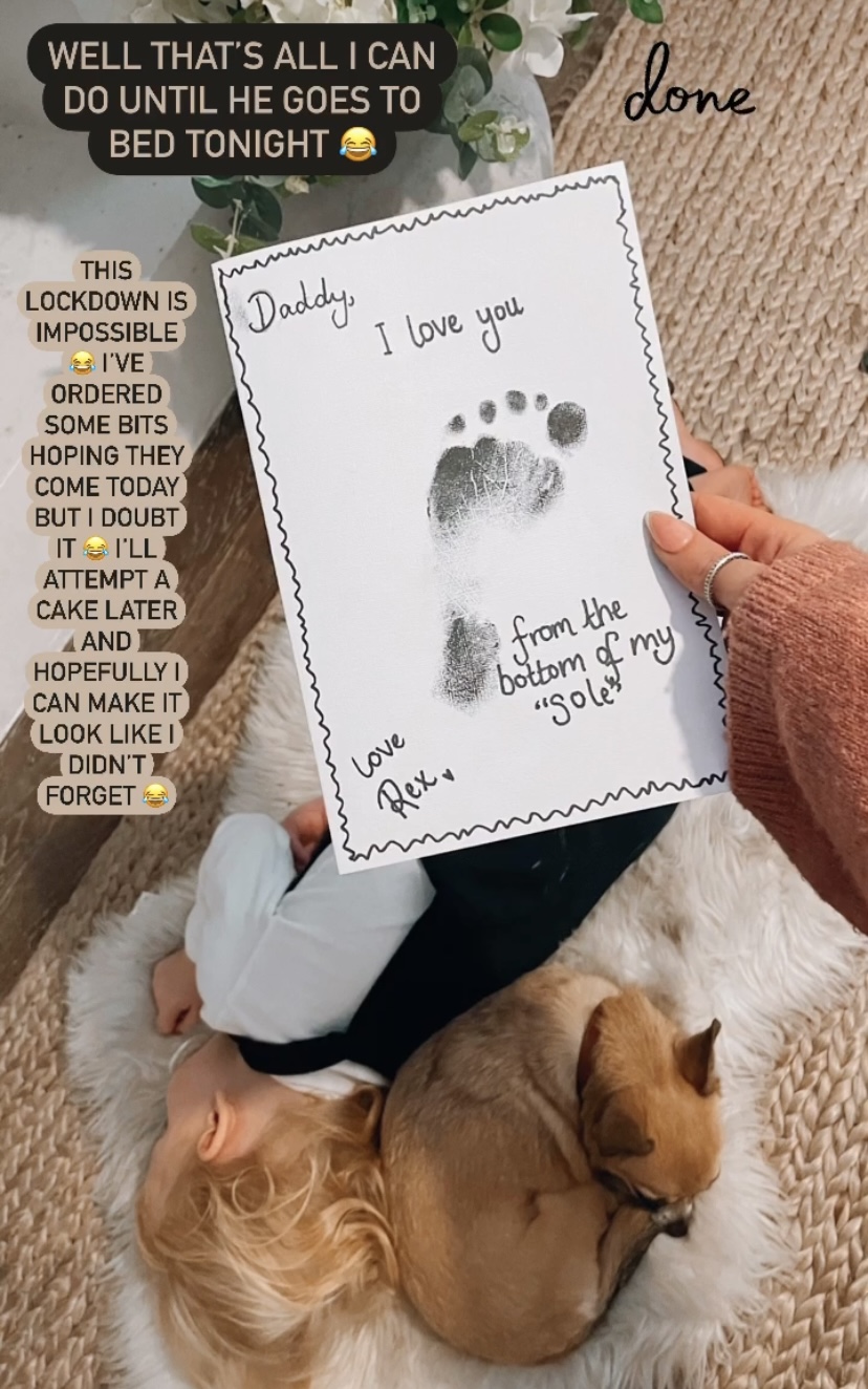 Stacey Solomon on INstagram