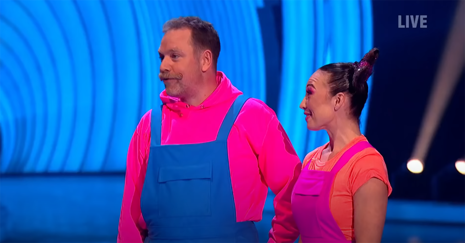 Rufus Hound on Dancing On Ice