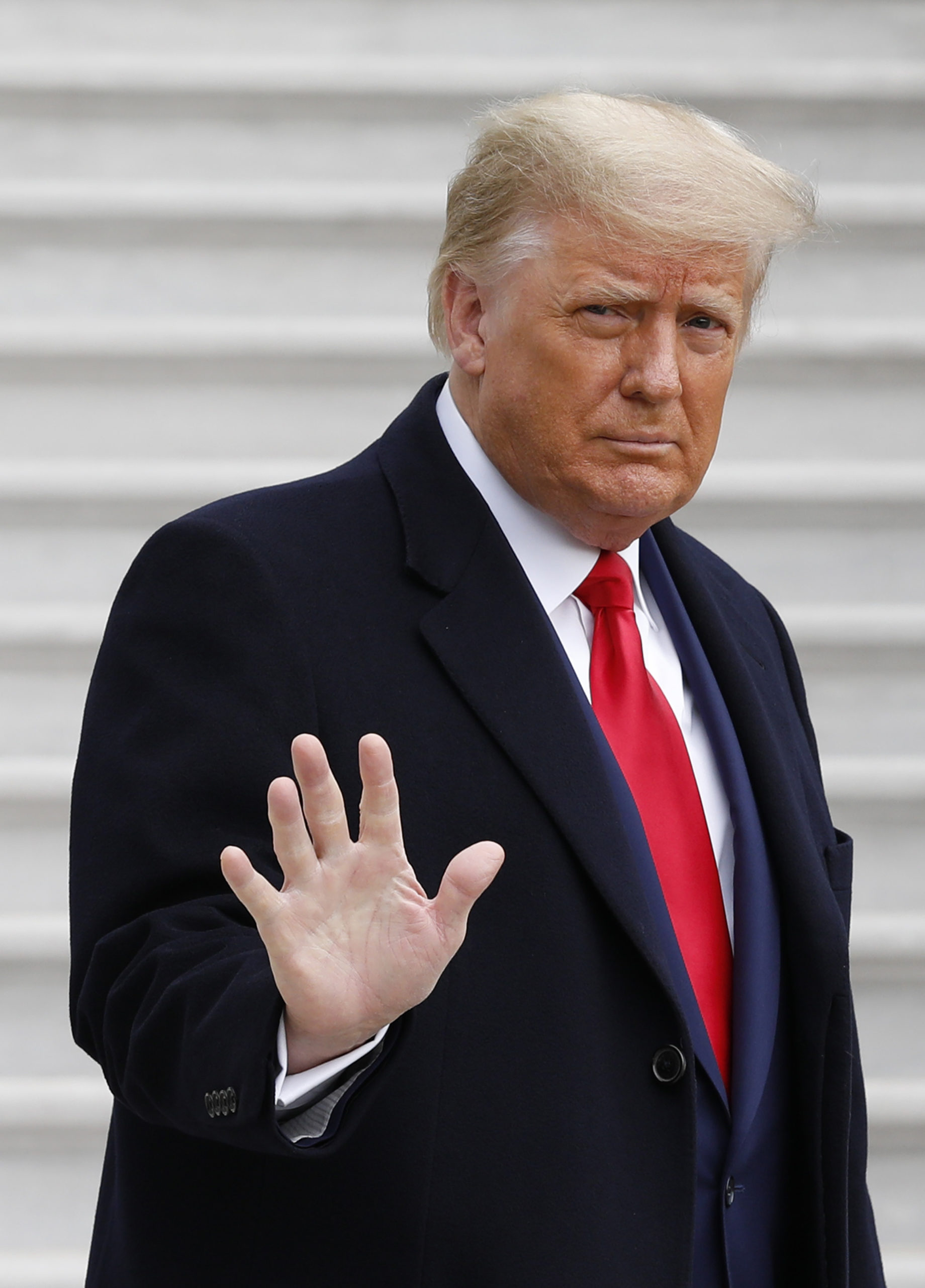 Donald Trump, who reportedly won't attend the inauguration of Joe Biden