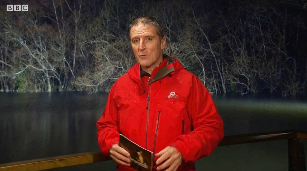 The Welsh presenter on Winterwatch