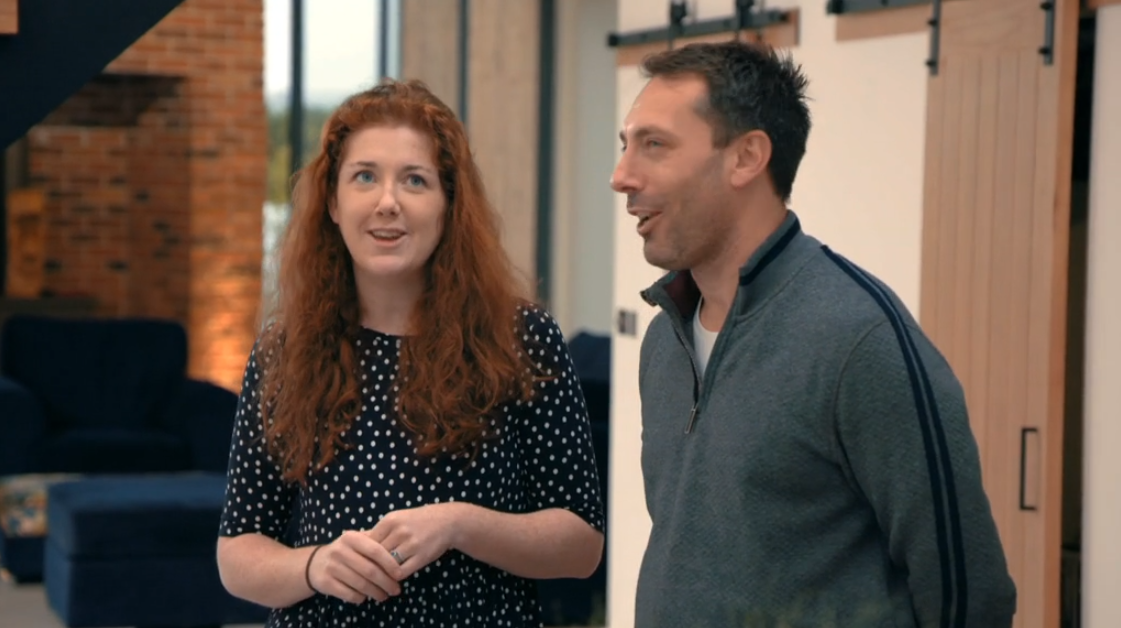 Nathan and Amye on Grand Designs