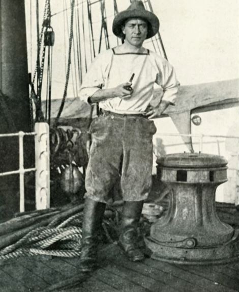 A photo of Jenny's grandfather, Henry, on The Repair Shop