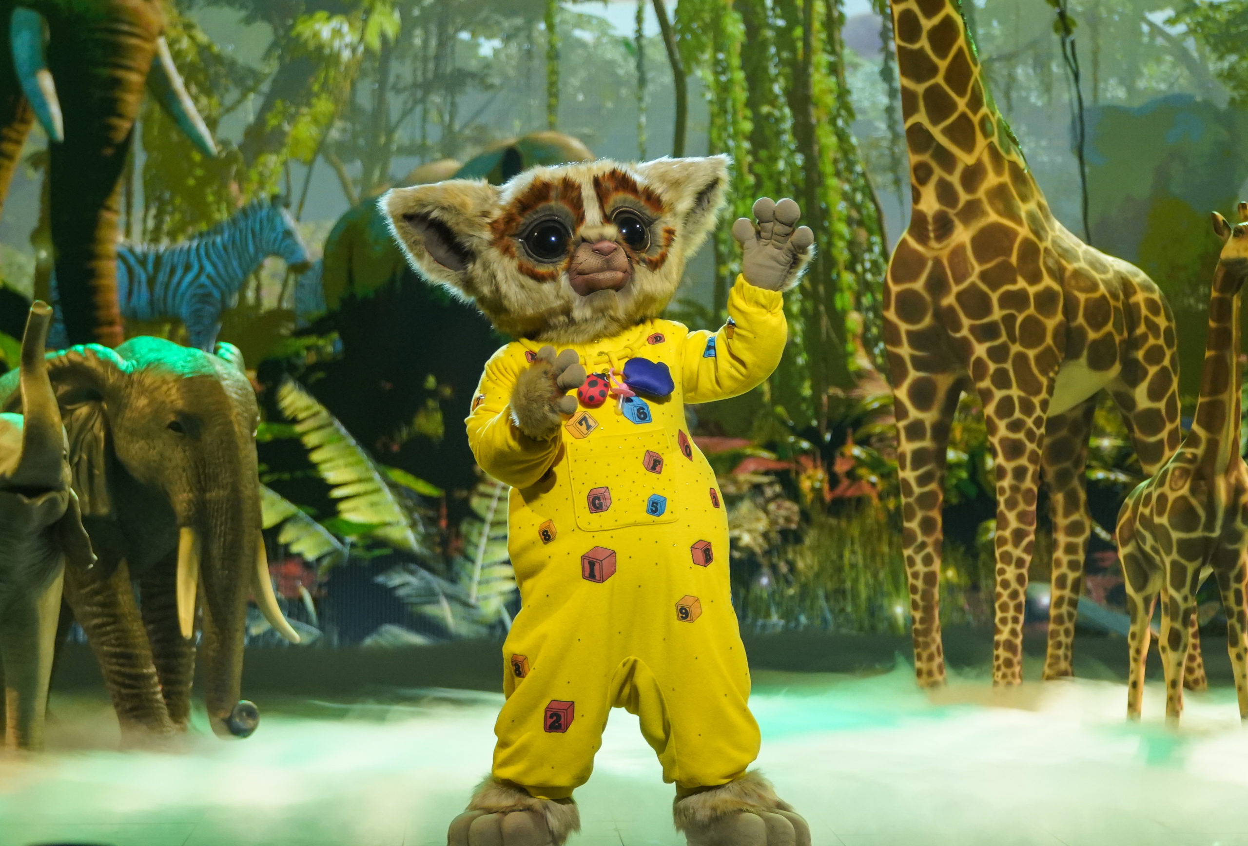 masked singer bush baby
