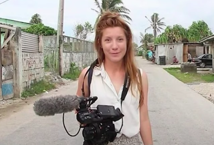 Swedish journalist Kim Wall died doing the job she loved (Credit: YouTube/BBC News)
