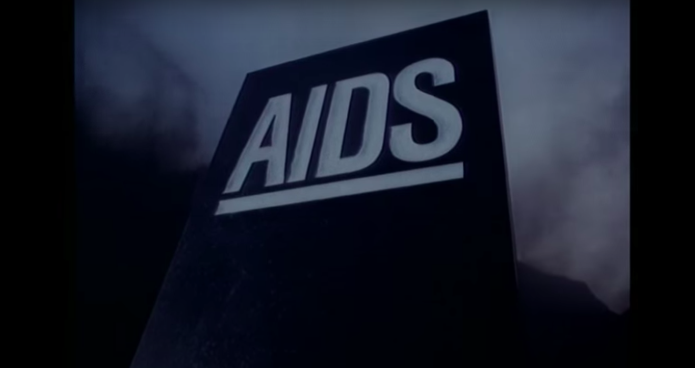 Aids advert (Credit: YouTube/BFI)