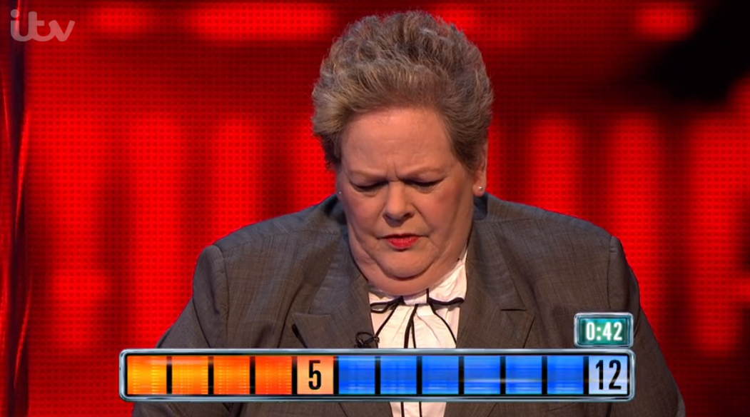 Anne Hegerty on The Chase