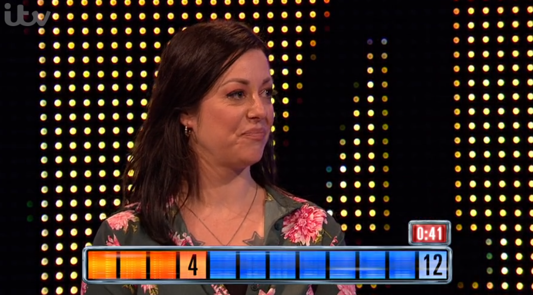 The Chase contestant Cally