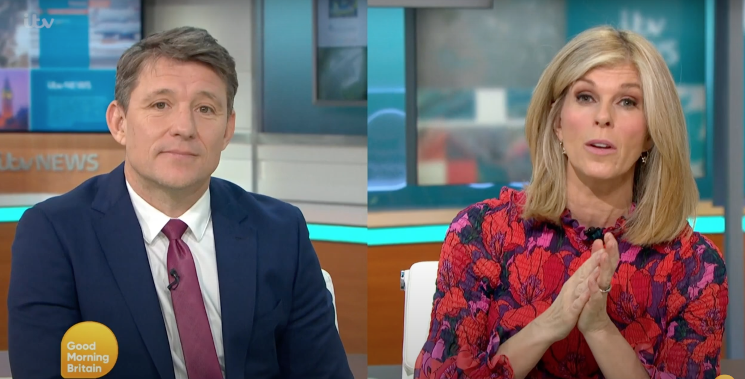 ben and Kate on GMB