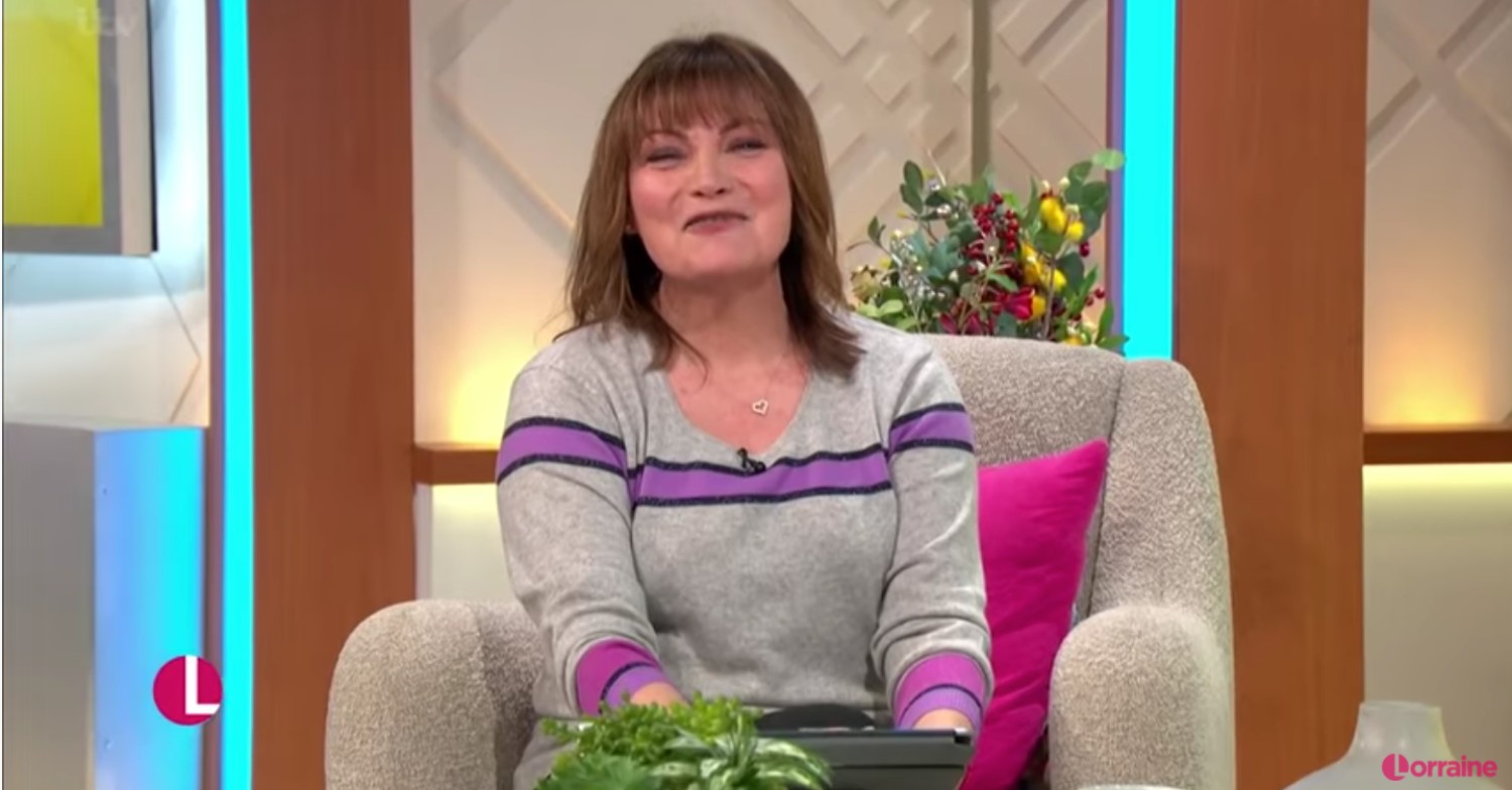 Lorraine Kelly today 