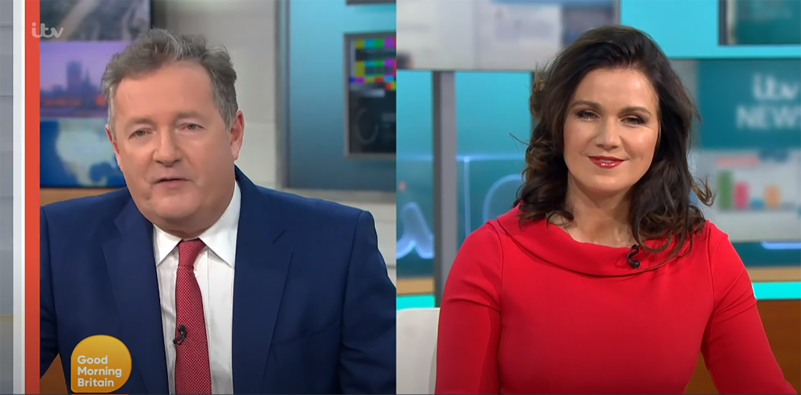 Piers Morgan for prime minister on GMB