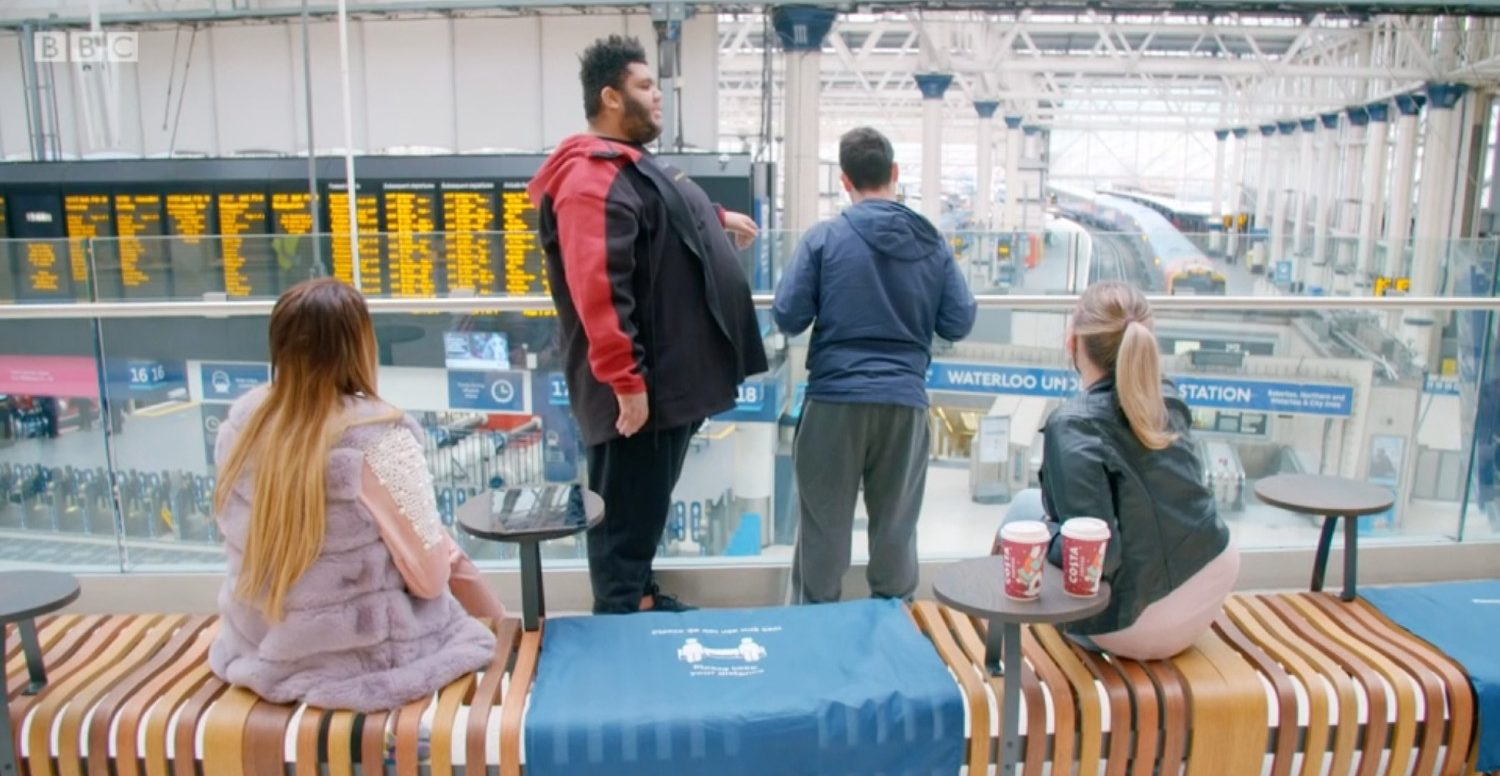 Katie price Harvey trains