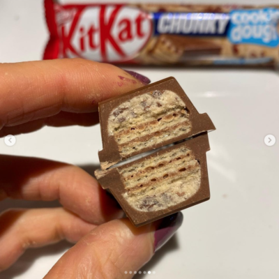 kitkat chunky cookie dough egg