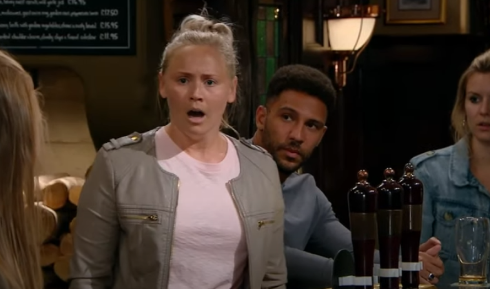 Tracy tried to prove Frank didn't start the fire 