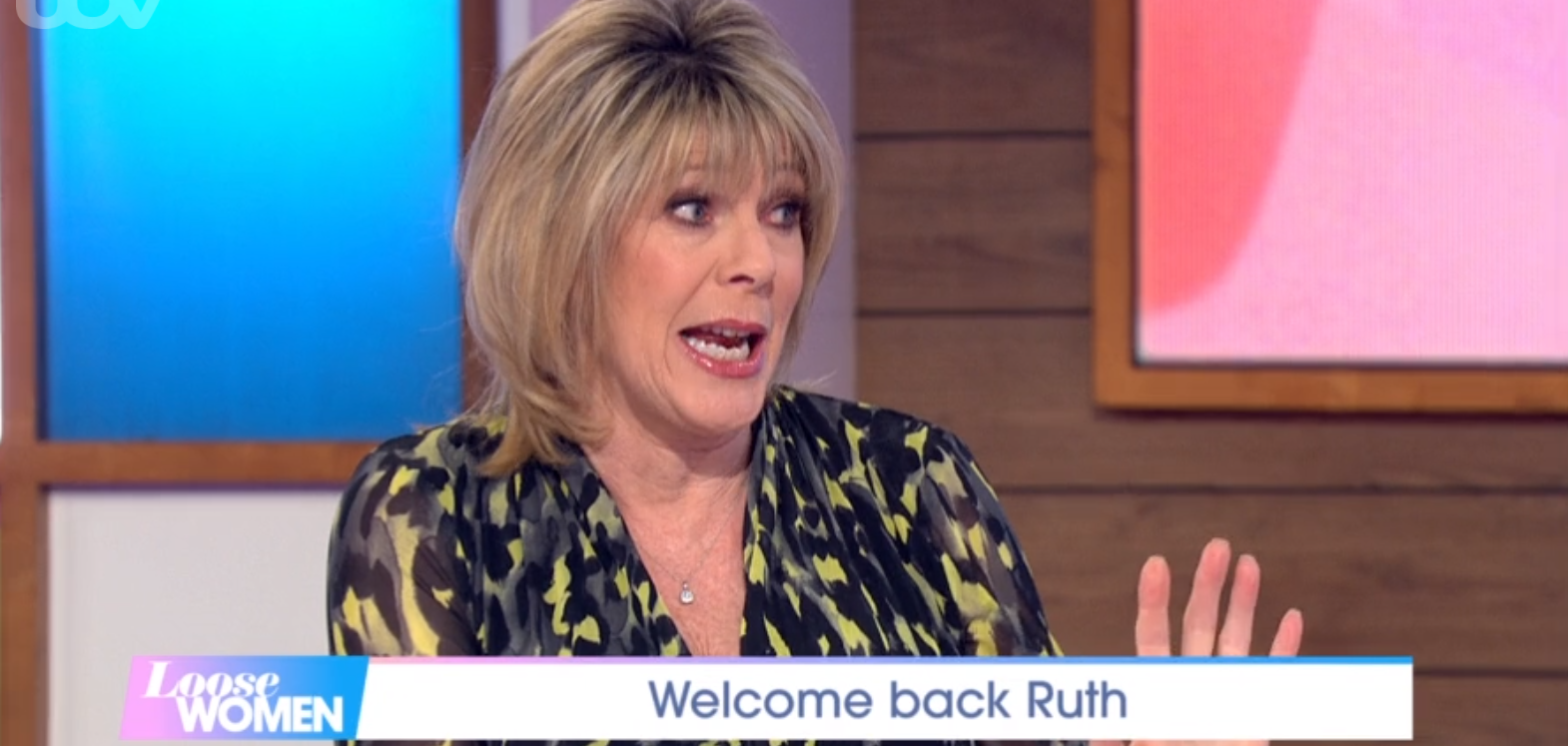 Ruth Langsford on Loose Women
